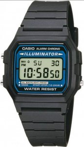 Zegarek Casio Zegarek Męski CASIO F-105W-1ADF 1