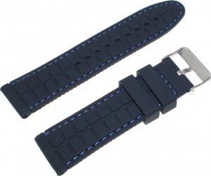 Diloy Silikonowy pasek do zegarka 24 mm Diloy SBR22.24.52 2