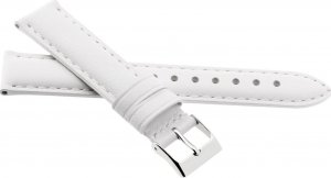 JVD Skórzany pasek do zegarka 12 mm JVD R41304-12 biały 1