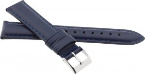 JVD Skórzany pasek do zegarka 16 mm JVD R41309-16 granatowy 1