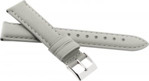 JVD Skórzany pasek do zegarka 14 mm JVD R41315-14 szary gołębi 1