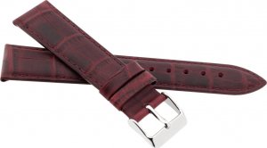 JVD Skórzany pasek do zegarka 16 mm JVD R41705-16 wiśniowy 1