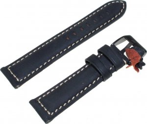 Diloy Zamszowy pasek do zegarka 20 mm Diloy 397.20.1 1
