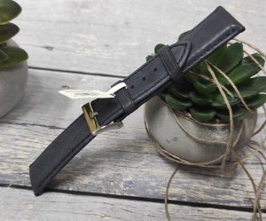 JVD Skórzany pasek do zegarka 20 mm R42209-20 granatowy 3