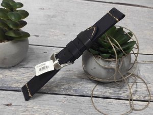 JVD Skórzany pasek do zegarka 20 mm R42309-20 granatowy 3