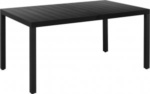 vidaXL 5-częściowy zestaw mebli ogrodowych, czarny 9