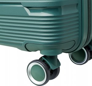 Puccini Duża walizka PUCCINI CASABLANCA PP023A 5 Zielona 7