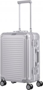 Travelite Mała kabinowa walizka TRAVELITE NEXT 79947-56 Srebrna 1