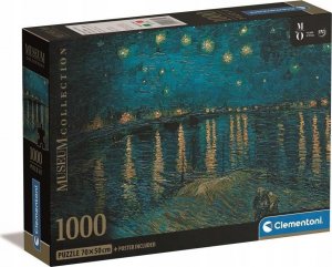 Clementoni CLE puzzle 1000 Compact Museum OrsayVanGogh 39789 1