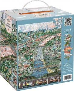 Czuczu PUZZLE 1000 PUZZLOVE MIASTO WARSZAW 2