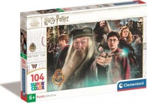 Clementoni CLE puzzle 104 SuperKolor Harry Potter 27264 1