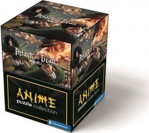 Clementoni Clementoni Puzzle 500el Cubes Anime Attack On Titans 35138 1