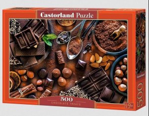 Castorland Puzzle 500 element?w Czekoladowe smako?yki 1