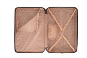 Solier Walizka podróżna twarda duża XL 26' SOLIER STL945 żółta 3