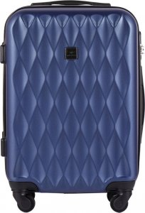 Wings Wings Walizka podróżna na kółkach kabinowa S granatowa 2