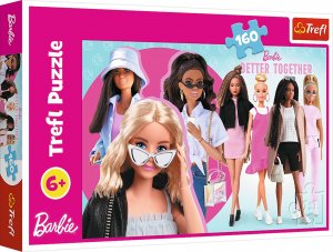 Trefl PUZZLE 160 Barbie i jej świat /Mattel 15419 1
