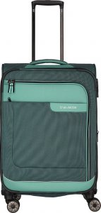 Travelite Średnia walizka TRAVELITE VIIA 92848-80 Zielona 3