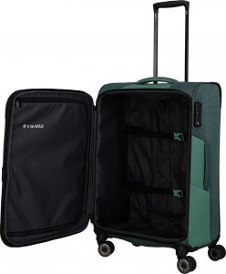 Travelite Średnia walizka TRAVELITE VIIA 92848-80 Zielona 5