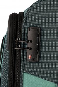 Travelite Średnia walizka TRAVELITE VIIA 92848-80 Zielona 8