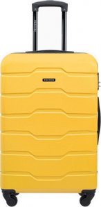 Puccini Alicante ABS024B - Średnia walizka, żółta 2