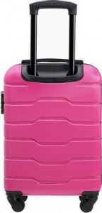 Puccini Alicante ABS024C - Mała/Kabinowa walizka, różowa 3