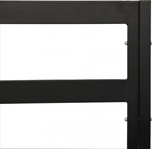 vidaXL Krzesła ogrodowe z szarymi poduszkami, 2 szt, 60x74x79 cm, stal 8