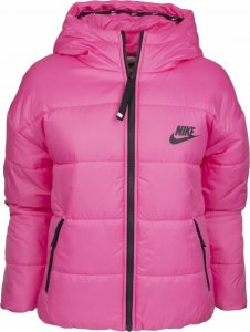 Nike Kurtka damska Nike NSW Synthetic Fill Hooded różowa DX1797 684 S 1