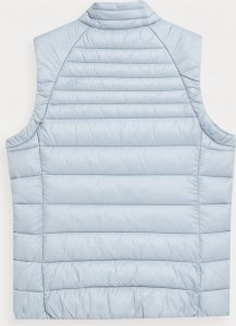 4f Kamizelka damska puchowa 4F F091 jasny niebieski 4FSS23TDJAF091 34S S 11