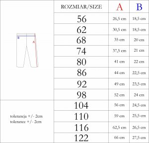 NICOL Legginsy spodnie dla dziewczynki Sara Nicol 68 2