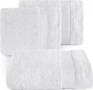 Eurofirany Ręcznik kąpielowy z bawełny LORITA 50X90 biały 1