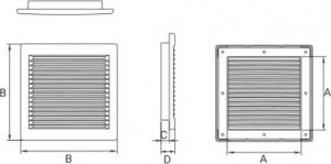 Dospel Kratka lux DL/135 RW DOSPEL 007-0165 2