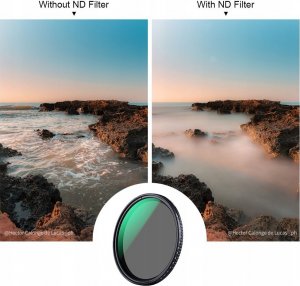 Filtr Kf Szary Regulowany ND3 - ND1000 55mm / 55 Mm / Kf01.1832 9