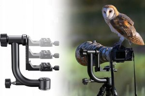 Głowica Kf Głowica Panoramiczna Pro Gimbal 20kg 1/4 3/8 K&f Concept / Kf31.033 11