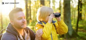 Lornetka Kf Lornetka Mini K&f Zoom 8x 21mm 8x21 Bak4 Ip65 + Etui / Kf33.069 4