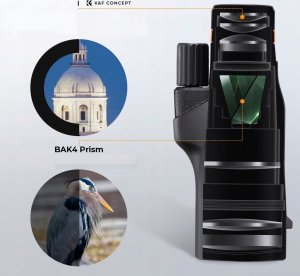 Lornetka Kf Monokular Luneta 12x 50mm 12x50 Bak4 Ip68 / Arca Swiss + 1.4" / Kf33.075 4