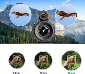 Lornetka Kf Monokular 12x 50mm Bak-4 Fmc IP65 + Etui / Kf33.068 (SB7506) 7