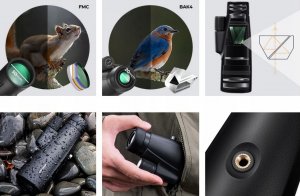 Lornetka Kf Monokular 12x 50mm Bak-4 Fmc IP65 + Etui / Kf33.068 (SB7506) 9