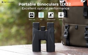 Lornetka Kf Profesjonalna Lornetka K&f 12x 32mm 12x32 Bak4 Ip65 + Etui / Kf33.071 4