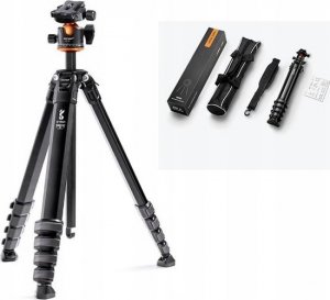 Statyw Kf Profesjonalny Statyw Do Aparatu / Kamery - Głowica 3d 15kg / K&f Kf09.105 4