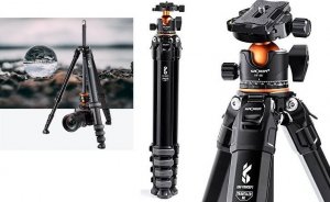 Statyw Kf Profesjonalny Statyw Do Aparatu / Kamery - Głowica 3d 15kg / K&f Kf09.105 6