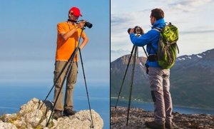 Statyw Kf Profesjonalny Statyw Do Aparatu / Kamery - Głowica 3d 15kg / K&f Kf09.105 9