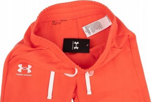 Under Armour Spodnie damskie Under Armour Rival Fleece pomarańczowe 1356416 877 XL 4