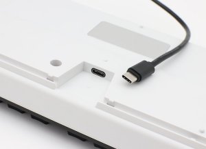 Klawiatura Ducky Ducky One 2 Backlit PBT Gaming Tastatur, MX-Speed-Silver, RGB LED - schwarz (US) 4