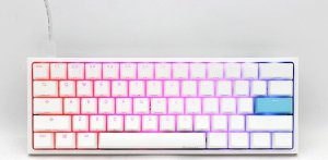 Klawiatura Ducky Ducky One 2 Pro Mini White Edition Gaming Tastatur, RGB LED - Gateron Yellow 2