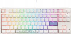 Klawiatura Ducky Ducky One 3 Classic Pure White TKL Gaming Tastatur, RGB LED - MX-Black (US) 1