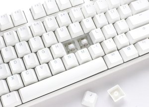 Klawiatura Ducky Ducky One 3 Classic Pure White Gaming Tastatur, RGB LED - MX-Clear 2
