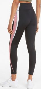 Puma Legginsy damskie Puma Evostripe High Waist 7/8 czarno-różowe 589158 01 XS 3