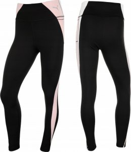 Puma Legginsy damskie Puma Evostripe High Waist 7/8 czarno-różowe 589158 01 XS 6