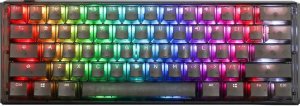 Klawiatura Ducky Ducky One 3 Aura Black Mini Gaming Tastatur, RGB LED - MX-Red (US) 1