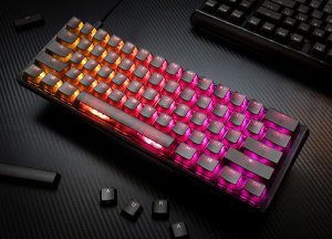 Klawiatura Ducky Ducky One 3 Aura Black Mini Gaming Tastatur, RGB LED - MX-Silent-Red (US) 2